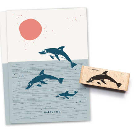 cats on appletrees STAMP☆Dolphin Lene☆